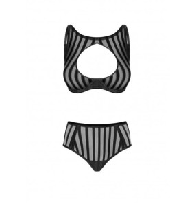 Noir Handmade (GE) Petitenoir Set out of high neck underwired bra and brief M