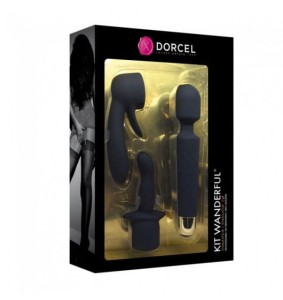 Zestaw Masażer z Nakładkami - Dorcel Kit Wanderful