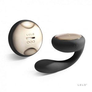 WIBRATOR DLA PAR Z PILOTEM - LELO Ida black