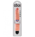 Wibrujące dildo - Kink Cock 10" Stiffy Flesh