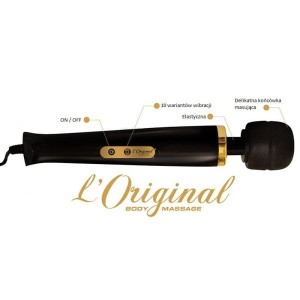 Masażer - Dorcel Body Wand Original (czarny)
