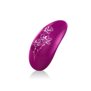 ZDOBIONY MASAŻER ŁECHTACZKI - LELO Nea 2 deep rose