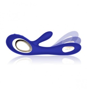 LUKSUSOWY WIBRATOR KRÓLICZEK - Lelo Soraya Wave Midnight Blue