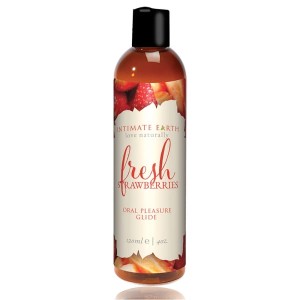 Intimate Earth (CA) Intimate Earth - Fresh Strawberries Flavored Lubricant 120 ml