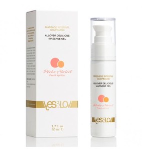 YESforLOV (FR) YESforLOV Allover Lubricating Massage Gel Peach Apricot 50 ml