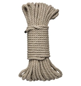Kink by DocJohnson (US) Kink Hogtied - Bind & Tie - 6mm Hemp Bondage Rope 50 Feet