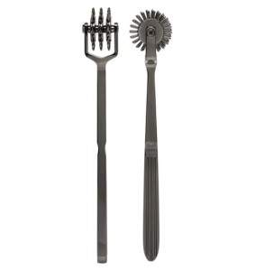 Kink by DocJohnson (US) Kink Spike - Solid Metal Pinwheel - 3 Wheels