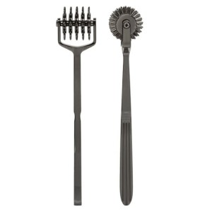 Kink by DocJohnson (US) Kink Spike - Solid Metal Pinwheel - 5 Wheels