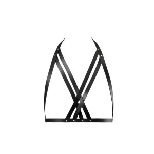 Bijoux Indiscrets (SP) Bijoux Indiscrets - MAZE Halter Bra Harness Black