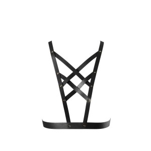 Bijoux Indiscrets (SP) Bijoux Indiscrets - MAZE Net Cleavage Harness Black