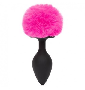 Happy Rabbit (UK) Happy Rabbit Bunny Tail Butt Plug Black Large