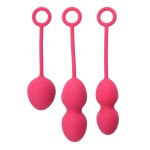 3X Kulki kegla - Svakom Nova Kegel Balls Plum Red