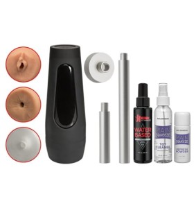 Zestaw do masturbacji Kink Power Banger Fuck Hole Accessory Pack 10 Piece Kit
