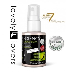 SILNY SPRAY WZMACNIAJĄCY EREKCJĘ - Benefitnet Lovely Lovers POTENCY Spray 50 ml