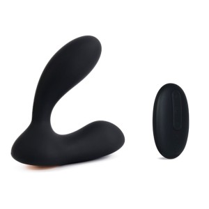 Wibrujący Masażer prostaty z pilotem - Svakom Vick Plug Black