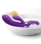 WIBRATOR KRÓLICZEK - Nomi Tang Wild Rabbit 2 Purple/Silver