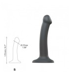 Strap-on-me (FR) Dildo Mono Density Matte Grey S