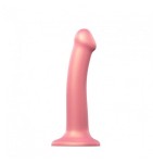 Strap-on-me (FR) Dildo Mono Density Metallic Shine Old Rose M