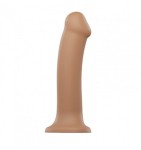 Strap-on-me (FR) Silicone Bendable Dildo Double Density Caramel XL