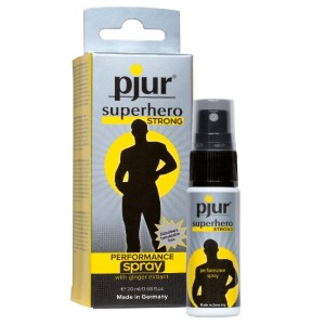 SPRAY OPÓŹNIAJĄCY WYTRYSK - PJUR SUPERHERO STRONG PERFORMANCE spray 20 ml