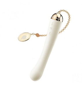 Wibrator z aplikacją - Zalo Lolita Momoko Vanilla White