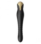 Wibrator pulsacyjny z aplikacją - Zalo King Obsidian Black