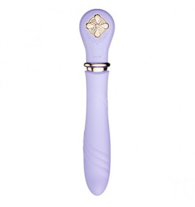 Wibrator z funkcją ogrzewania - Zalo Sweet Magic Desire Fantasy Violet