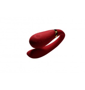 Wibrator dla Par z aplikacją - Zalo Fanfan Bright Red