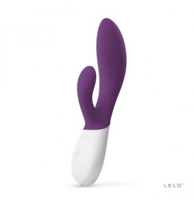 WIBRATOR KRÓLICZEK - Lelo Ina Wave 2 Plum