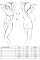 Bielizna-CLARISSE CORSET black L/XL - Casmir