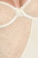 Bielizna-CREDA CHEMISE cream S/M - Casmir