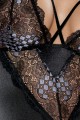 Bielizna-GIORGIA CORSET black S/M - Casmir