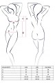 Bielizna-KALIA BODY black S/M - Casmir