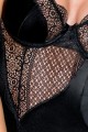 Bielizna-ZAHARA CHEMISE black XXL/XXXL - Casmir