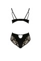 Bielizna-VICTORIA BODY black XXL/XXXL - Casmir