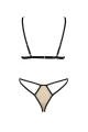INDILA SET gold S/M - Casmir