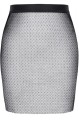 Bielizna-spódniczka krótka XXL  - Silver Touch