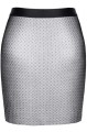 Bielizna-spódniczka krótka XXL  - Silver Touch