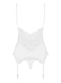 Bielizna-810-COR-2 gorset i stringi biały L/XL