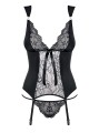 Bielizna-Charmea gorset i stringi  S/M