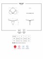 Bielizna-838-SET-3 komplet 2-częściowy  S/M