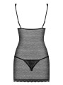 Bielizna-811-CHE-1 koszulka i stringi L/XL