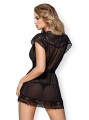 Bielizna-854-PEI-1 szlafrok i stringi  S/M
