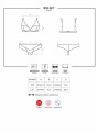 Bielizna-853-SET-1 komplet 2-częściowy  S/M