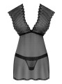 Bielizna-857-BAB-1 babydoll i stringi L/XL