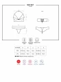 Bielizna-863-SET-3 komplet 2-częściowy  S/M