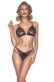 Bielizna-Koronis Black S/M (biustonosz&amp;stringi)