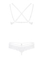 Bielizna-860-SET-2 komplet 2-częściowy biały  S/M