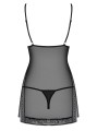 Bielizna- 862-CHE-1 koszulka i stringi L/XL