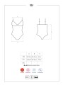 Bielizna- 862-TED-1 body  S/M